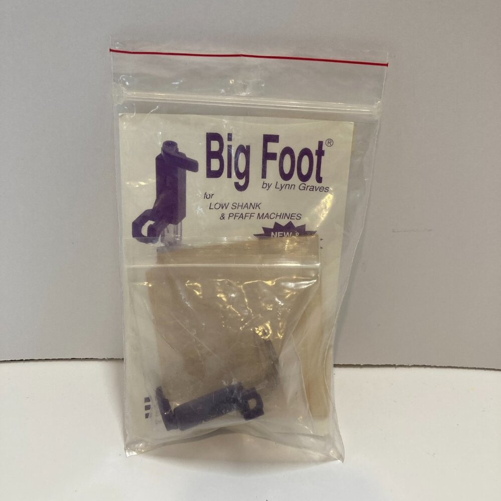 The Original Big Foot for Free Motion Machine Quilting ~ For Low Shank & Pfaff